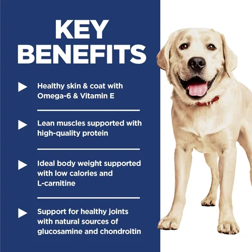 Miniatura 4 de Hill's Science Diet Large Breed Light Adult - Alimento seco para perros adultos de 1 a 5 años, proteína de calidad para apoyo al control
