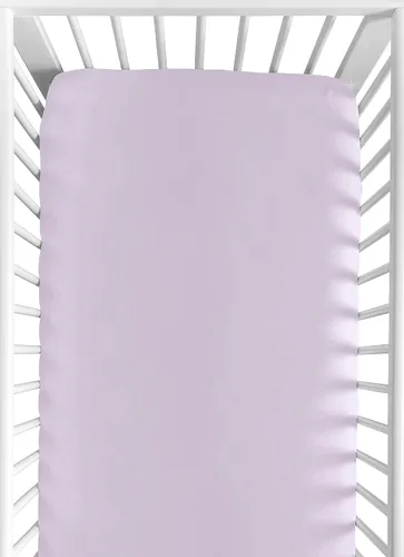 Miniatura 11 de Sweet Jojo Designs Sábanas ajustables para cuna de bebé (rosa sólido) para niñas, guardería infantil, habitación de niños pequeños - Tamaño estándar
