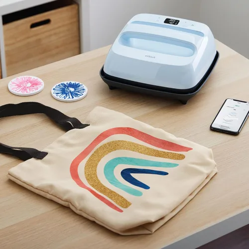 Miniatura 2 de Cricut Máquina de prensa de calor Easy Press 3, color azul zen de 9 x 9 pulgadas, una herramienta esencial para bolsas de mano, camisas y proyectos