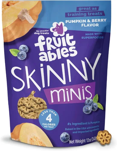 Miniatura 19 de Fruitables Skinny Mini golosinas para perros, golosinas saludables de batata para perros, bajas en calorías y deliciosas, para entrenamiento