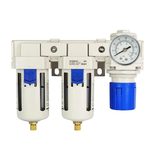 Miniatura 8 de BLCH Filtro de compresor de aire NPT de 3/8" - Secador de aire comprimido doble Regulador de compresor de aire AC3000-03 Tazón de polímero