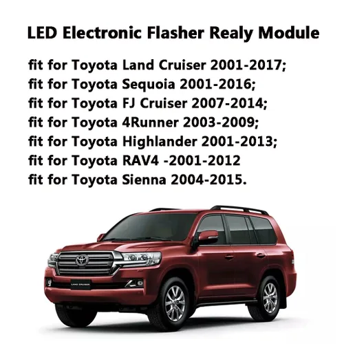 Miniatura 5 de 81980-50030 Conjunto de relé de intermitente LED para Toyota coche, SUV, MPV, camioneta, camiones, modelos seleccionados, señal de giro