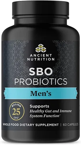 Miniatura 12 de Ancient Nutrition Probióticos para hombres, Probióticos SBO para hombres una vez al día, 30 unidades, para una digestión saludable y apoyo a
