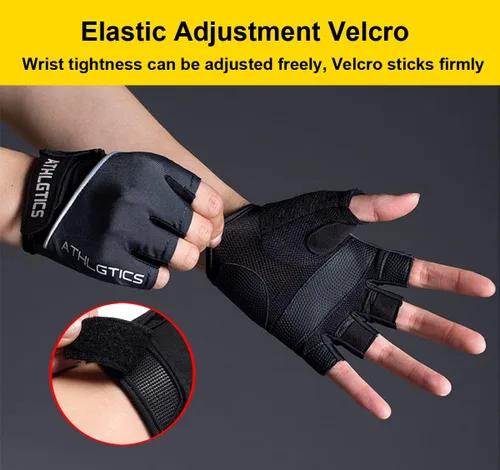 Miniatura 4 de SUJAYU Guantes de entrenamiento para mujeres y hombres, guantes de gimnasio para entrenamiento y fitness