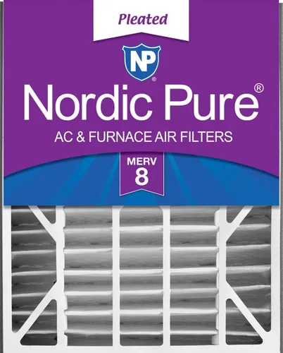 Miniatura 34 de Nordic Pure 20x25x5 (tamaño real: 19 3/4 x 24 1/4 x 4 7/8) Filtro de CA Air Bear MERV 13 Plus Carbon 4 Pack