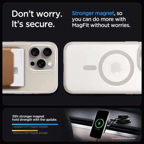 Miniatura 308 de Spigen Funda para iPhone 13 Mini, ultra híbrida MagFit [antiamarilleo] [compatible con Magsafe] - Transparente