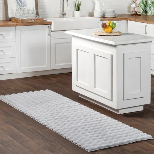 Miniatura 9 de nuLOOM SuperiorWash Collection Kai Taupe, 3 pies 9 pulgadas x 6 pies, esponjosa y acogedora, de alto tráfico, resistente a las manchas, fácil