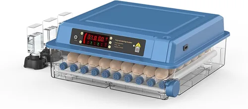 Miniatura 22 de Incubadoras automáticas para incubar huevos, capacidad para 6-256 huevos, control automático y ajustable de temperatura y humedad para pollo, pato