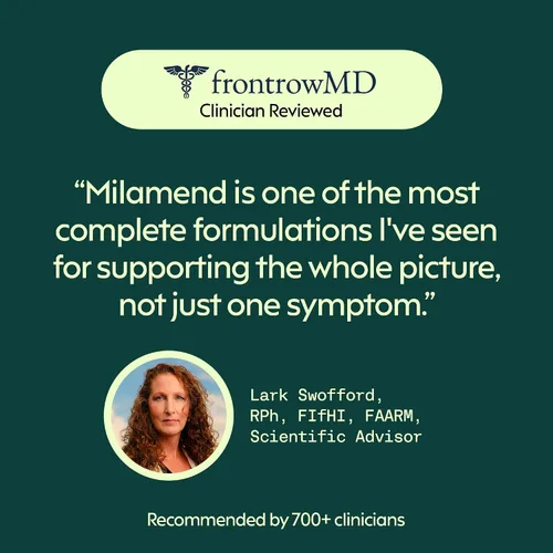 Miniatura 9 de milamend Balance hormonal para mujeres 40:1 Myo-inositol D-Chiro Inositol Suplemento + CoQ10, ALA y aminoácidos – Fertilidad, Ovario y Ciclo – Polvo
