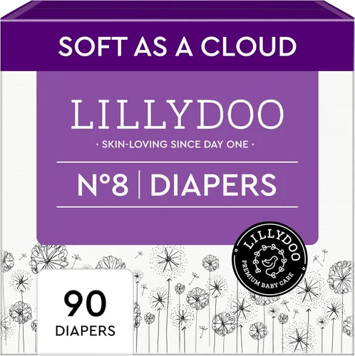 Miniatura 17 de LILLYDOO Pañales desechables para bebé, talla 6 (29+ libras), 57 unidades, protección absorbente contra fugas, ultra suave, piel sensible