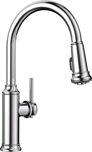 Miniatura 8 de Empressa - Grifo de cocina desplegable (1.5 GPM, color negro mate)