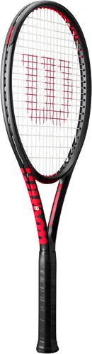 Miniatura 2 de Wilson Clash 100 V3 - Raqueta de tenis de rendimiento para adultos, tamaño de agarre de 2-4 1/4 pulgadas, ensartada con Sensation 16 Natural