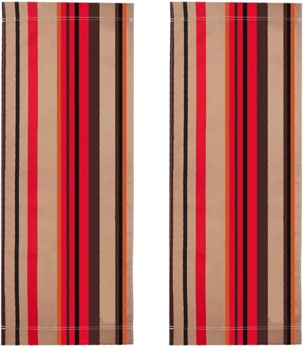 Miniatura 11 de GORGECRAFT Silla de playa de 44.5 x 16.9 in, lona de repuesto, 2 piezas, fundas de repuesto para sillas de salón al aire libre, color blanco