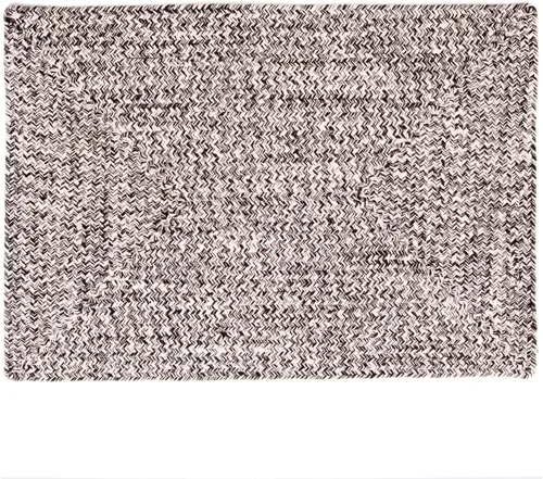 Miniatura 58 de Super Area Rugs Farmhouse - Alfombra trenzada de algodón reversible para cocina, gris y blanco, 4 x 6 pies, ovalada