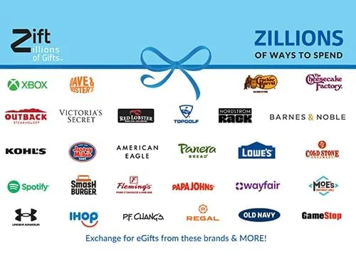 Miniatura 4 de Zift Zillions eGift Card