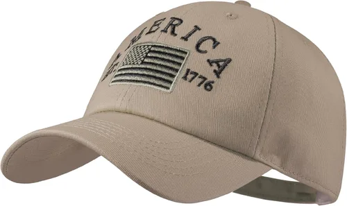 Miniatura 82 de IIN Gorra de béisbol con bandera estadounidense para hombres y mujeres, de perfil bajo, militar, militar, militar, para papá