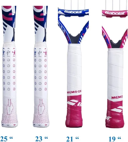 Miniatura 3 de Babolat Raqueta de tenis B'Fly Jr incluida con una mochila de tenis Mochila Blanco/Azul/Rojo