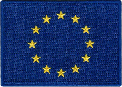 Miniatura 99 de Cypress Collectibles - Parche de bandera de Italia - Apliques bordados - Parches termoadhesivos de país europeo - Dimensiones: 3.5" x 2.5
