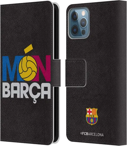 Miniatura 65 de Head Case Designs Funda de piel con licencia oficial del FC Barcelona Ball Pattern Campions compatible con Apple iPhone 11