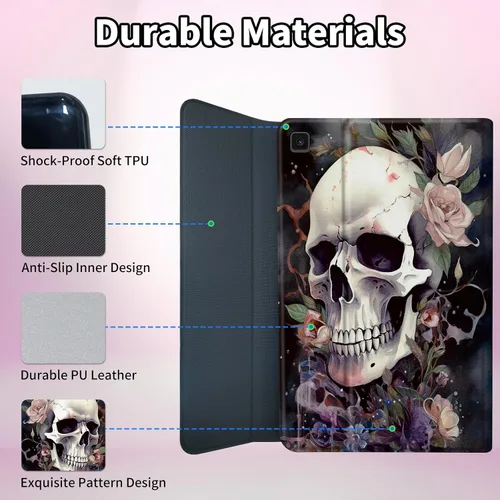 Miniatura 6 de Funda para Samsung Galaxy Tab S6 Lite 2022/2020 Teclado inalámbrico desmontable y cubierta de cuero PU Funda protectora para tableta para Samsung