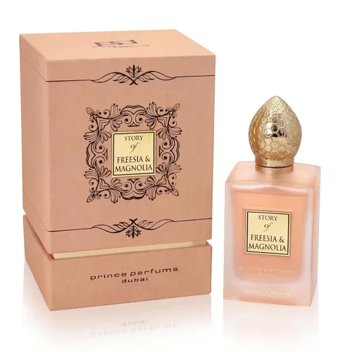 Miniatura 12 de Prince Parfums Dubai - Story of Vanille Pachuli para mujer - 3.4 onzas - Extrait de Parfum - Atractiva fusión floral de vainilla, pachulí y haba
