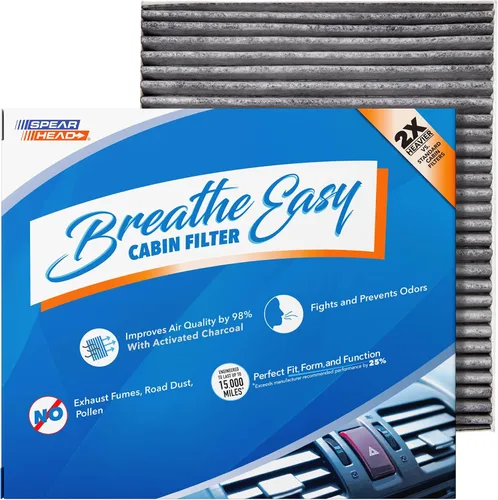 Miniatura 24 de Spearhead Odor Defense Breathe Easy - Filtro de cabina para aire acondicionado y calentador Compatible con varios Acura/Honda de 2009-2025 como