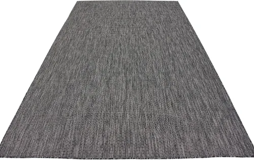 Miniatura 4 de Unique Loom Collection Alfombra de Área Plana Casual de Transición Sólida Jaspeada para Interiores/Exteriores