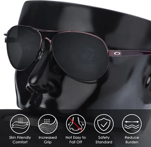 Miniatura 4 de BLAZERBUCK Almohadillas de nariz de repuesto transparentes para gafas de sol Oakley Elmont M