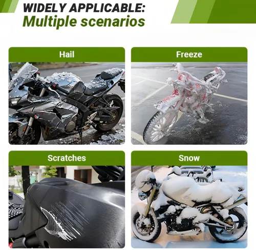 Miniatura 5 de Hail Protector Motorcycle Cover for Yamaha FZ1, Heavy-Duty Motorbike rain Covers Keep Vehicle Clean ，Scratch-Resistant Flame-Retardant Snow-Proof