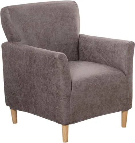 Miniatura 25 de Fundas elásticas para silla de banquete, fundas de terciopelo de lujo para sillón, fundas para sofá, fundas para silla, protector antideslizante