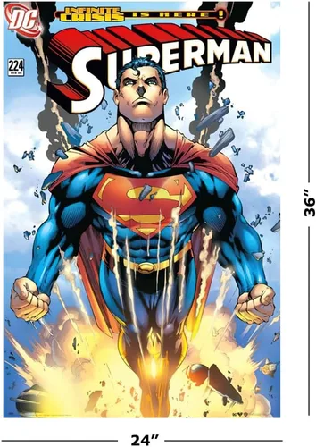 Miniatura 2 de Superman - Póster de DC Comics (Crisis Infinita) (Tamaño: 24" x 36")
