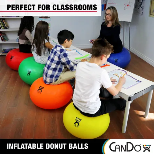 Miniatura 5 de Pelota en forma de dona Cando, 34 pulgadas de diámetro x 18 pulgadas de altura, 1