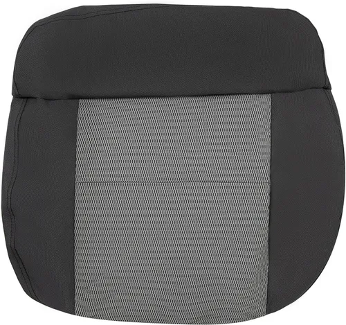 ECOTRIC Funda de asiento inferior para el lado del conductor compatible con Ford F150 FX4 FX2 STX XLT 2004-2008 cojín de asiento delantero de tela