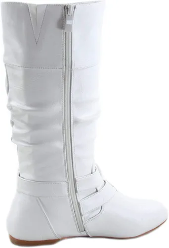 Miniatura 3 de Forever Sonny-54 - Botas de equitación para mujer con hebilla y puntera redonda