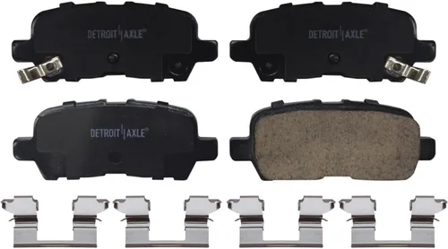 Miniatura 8 de Detroit Axle - Kit de freno trasero para Buick Allure LaCrosse 04-08 Pontiac Grand Prix 2011-13 Chevrolet Impala 2005-09 Rotores de freno de disco