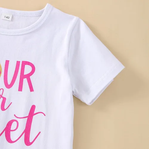 Miniatura 41 de Conjunto de ropa de cumpleaños para bebé niña pequeña, camiseta de manga larga, pantalones de campana, diadema