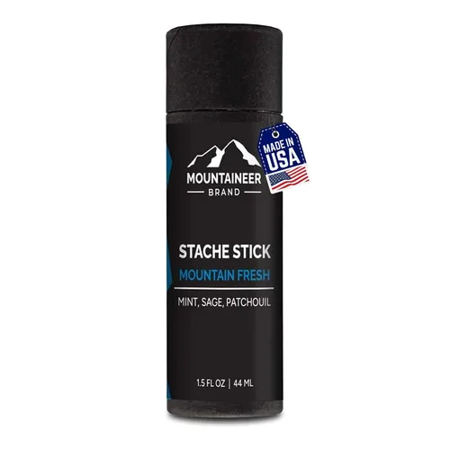 Miniatura 10 de Mountaineer Brand Stache Stick Aroma de Apalachia Hecho con ingredientes naturales West Virginia Firme y duradero Cera de bigote