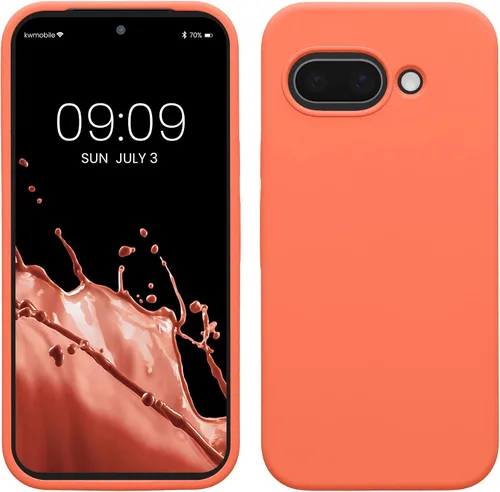Miniatura 341 de kwmobile Funda Compatible con Google Pixel 6 Pro - Funda de Teléfono de Silicona TPU con Acabado Suave - Azul Caribe