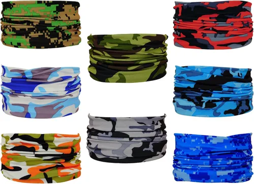 Miniatura 3 de 8 polainas refrescantes para el cuello, bandanas multiusos para mujeres y hombres