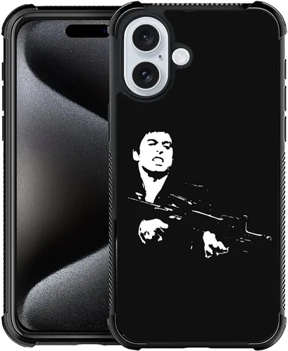 Miniatura 165 de Compatible con funda para iPhone 6 Plus/6s Plus,Bite Your Teeth Diseño de patrón asombroso, funda trasera dura de PC anti-arañazos y a prueba