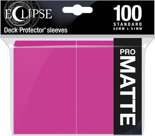 Miniatura 7 de Ultra Pro E-15620 Eclipse Standard Matte Sleeves 100 Pack-Lemon Yellow
