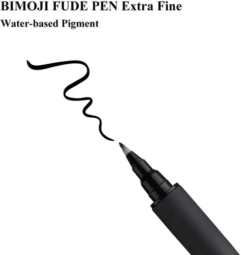Miniatura 2 de Kuretake Bimoji Fude - Bolígrafo extrafino