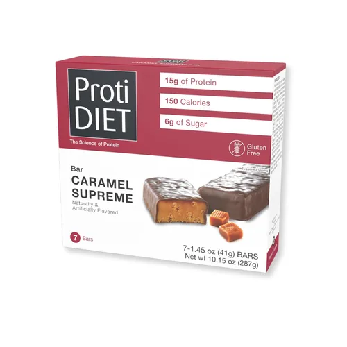 Miniatura 11 de ProtiDIET Barra de proteína de pan de plátano, aperitivos bajos en azúcar y alto contenido de proteínas para adultos, barras de reemplazo de comidas