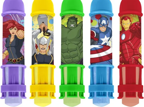 Miniatura 2 de JA-RU Marvel Avengers - Soporte para tiza jumbo (paquete de 1) – Tiza no tóxica para niños al aire libre – C-6904-1