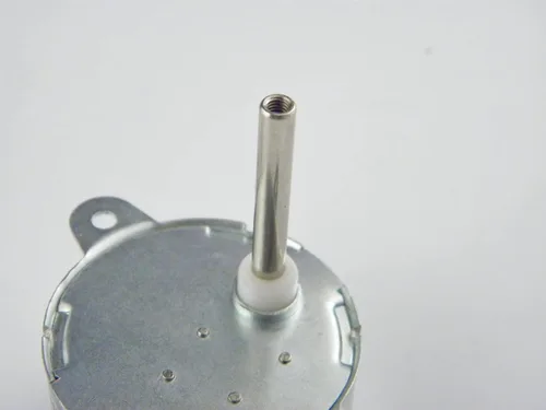 Miniatura 6 de CHANCS Motor Síncrono TYC-40 CA 12V 5RPM Longitud del Eje 33mm para Decoración de Navidad Micro Motor