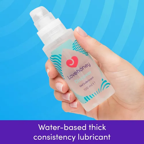 Miniatura 2 de Lovehoney Discover Water Based Lube - Lubricante de gel extra grueso - 3.4 fl oz
