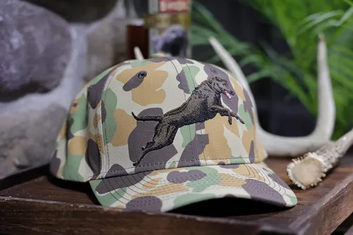 Miniatura 5 de Sporting Collection Gorras de caza de peces al aire libre Animal Trucker Hat Gorras de cuerda
