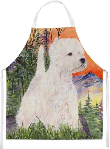 Miniatura 224 de Caroline's Treasures Delantal unisex Suzanne Staines Dogs Pastor australiano 8283