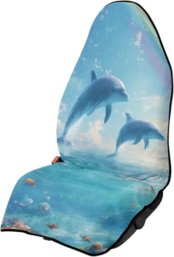 Miniatura 44 de Fundas de Asiento de Coche con Diseño de Sudadera de Girasol y Bandera Estadounidense para Coche, Camión, SUVs, Protector de Asiento Impermeable