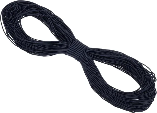 Miniatura 72 de PATIKIL Cuerda elástica elástica de 109 yardas (328.1 ft), cuerda elástica pesada de 0.059 in, albaricoque para manualidades, correas de gancho